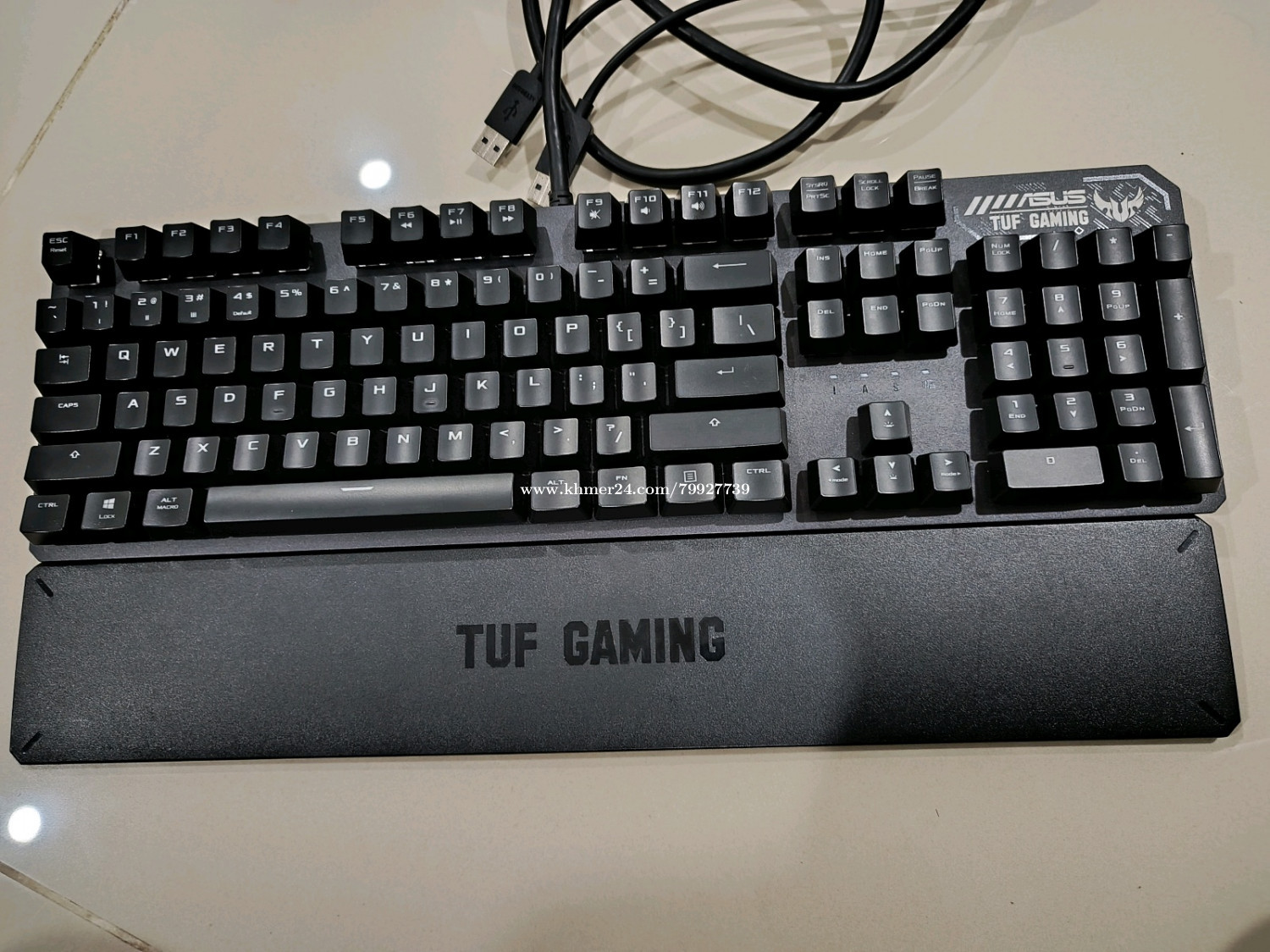 Gaming Keyboard Asus Tuf K3 Price 45.00 in Chak Angrae Kraom, Cambodia