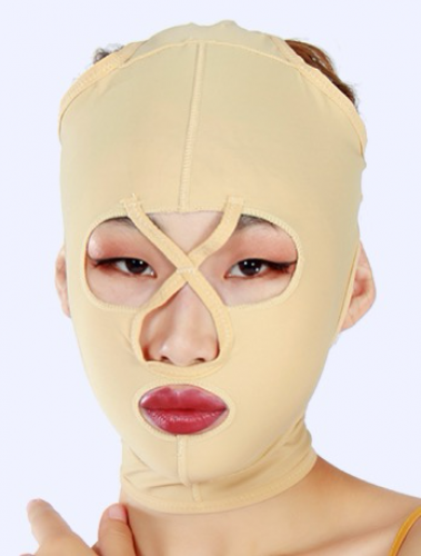 Full face elastic mask
