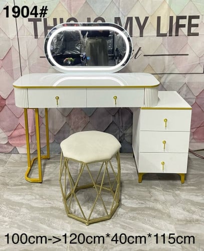 តុផាត់មុខ 100→120*40*115cm HT1904# Dressing table