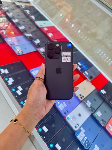 iPhone 14Pro 512G ​ហ្ស៊ីន​ មួយទឹក​អាមេរិក​