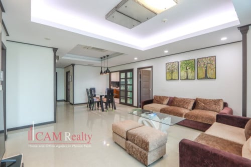 30th Floor 4 Bedroom Condo For Rent in BKK1