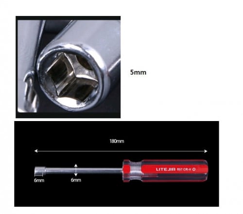 Screwdriver for Case motherboard 5mm