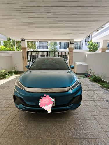 BYD Atto 3 blue company car 480KM