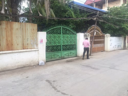 Land/house for rent street Betong wat Damboul kpous