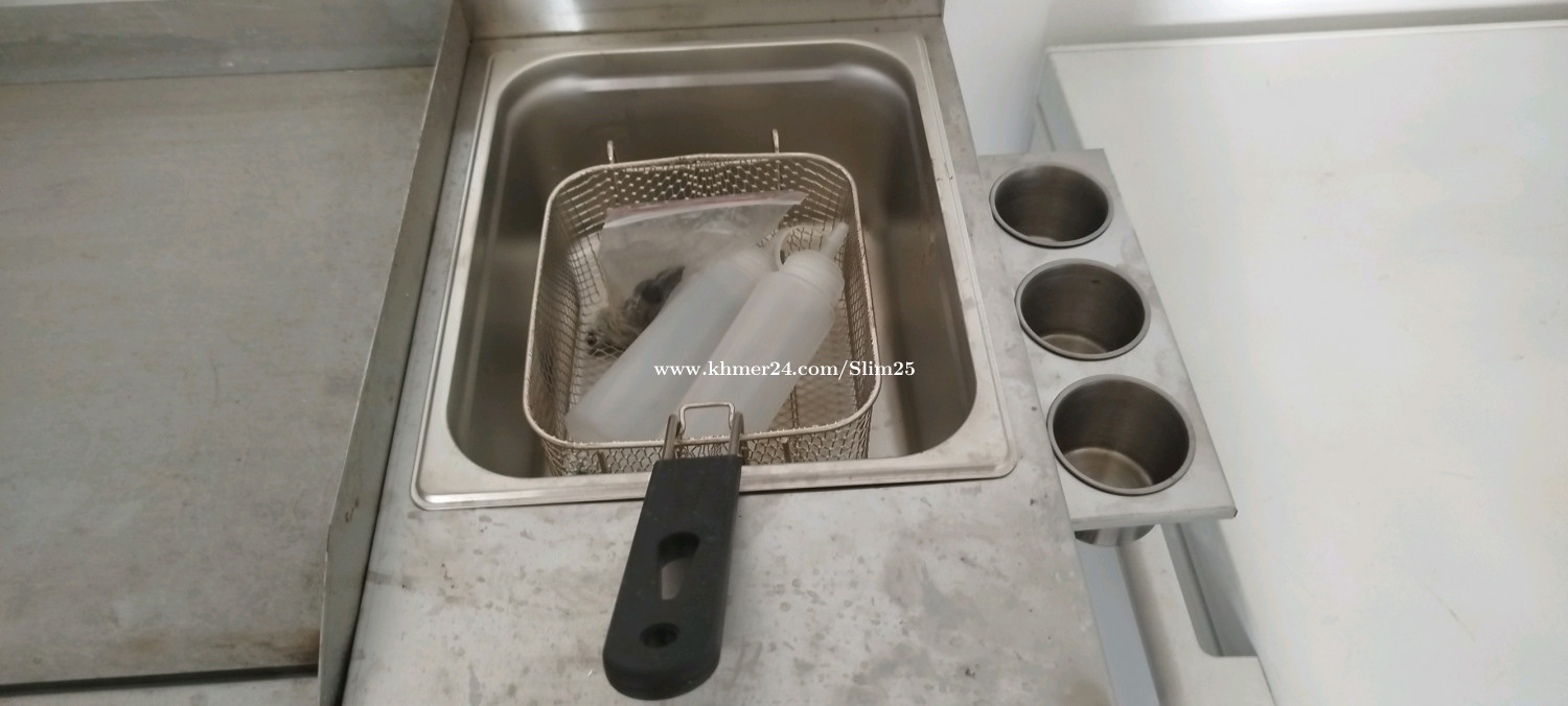 Hot plate grill with deep fry price 380.00 in Tuol Tumpung Pir