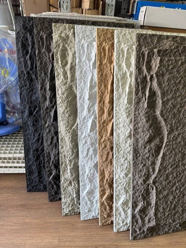 Pu Stone Panel - ជាប្រភេទថ្មសិប្បនិម្មិតសម្រាប់ដេគ័រ