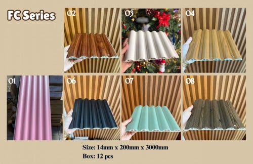 Flutted PVC Decor