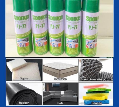 Spray PJ-77 បាញ់សំរាប់បិទជាមួយអេប៉ុង