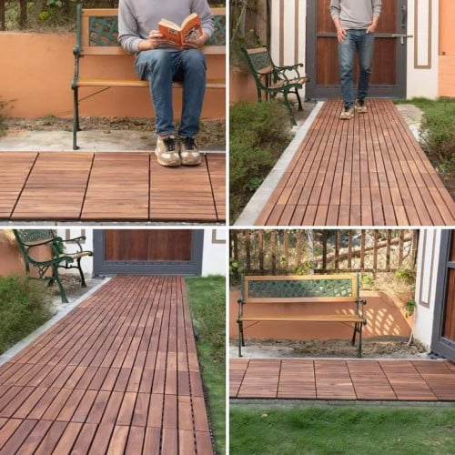 ការ៉ូឈើអាកាស្យា Deck long slat