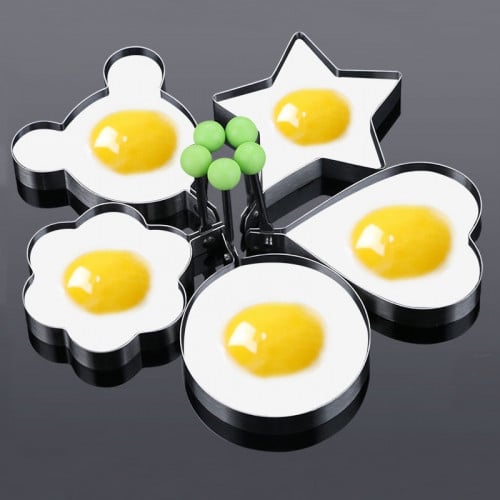 ពុម្ពចៀនពងទា Egg Mold Stainless Steel ( 5pcs )