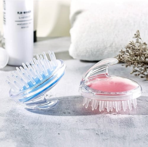 ច្រាស់កក់សក់ Silicon Hair Brush ( 2pcs )