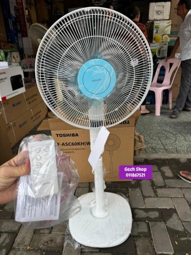 កង្ហារបញ្ឈរមានតេលេ Toshiba F-ASC60KH(W) 16”