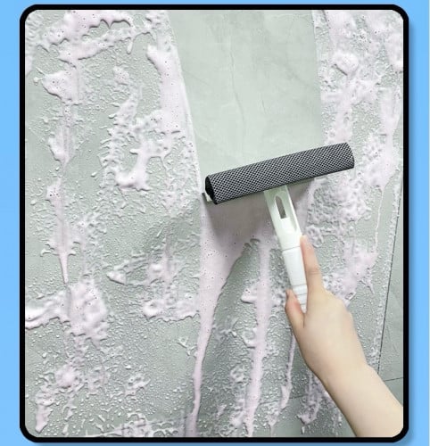 ឧបករណ៍ជូតកញ្ចក់ Window Cleaning brush + Spray