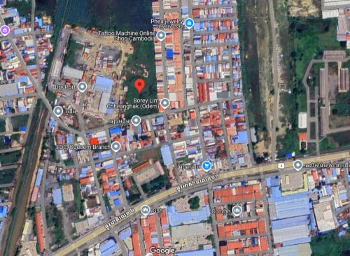 ដីសម្រាប់ជួលក្បែរផែស្ងួតក្រុមហ៊ុន Royal ផ្លូវជាតិលេខ 4 - Land For Rent Near ROYAL Dry PORT