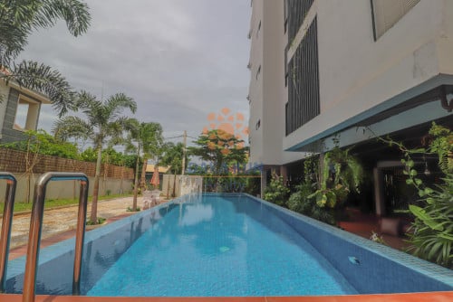 3 Bedrooms Apartment for Rent with Pool in Siem Reap-Svay Dangkum