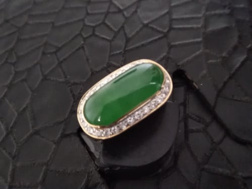 18k gold, diamond, jade, មាស, ពេជ្រ
