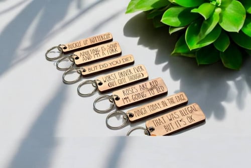 Personalised Custom Homestay / Room Keychain/ School Room / Car number