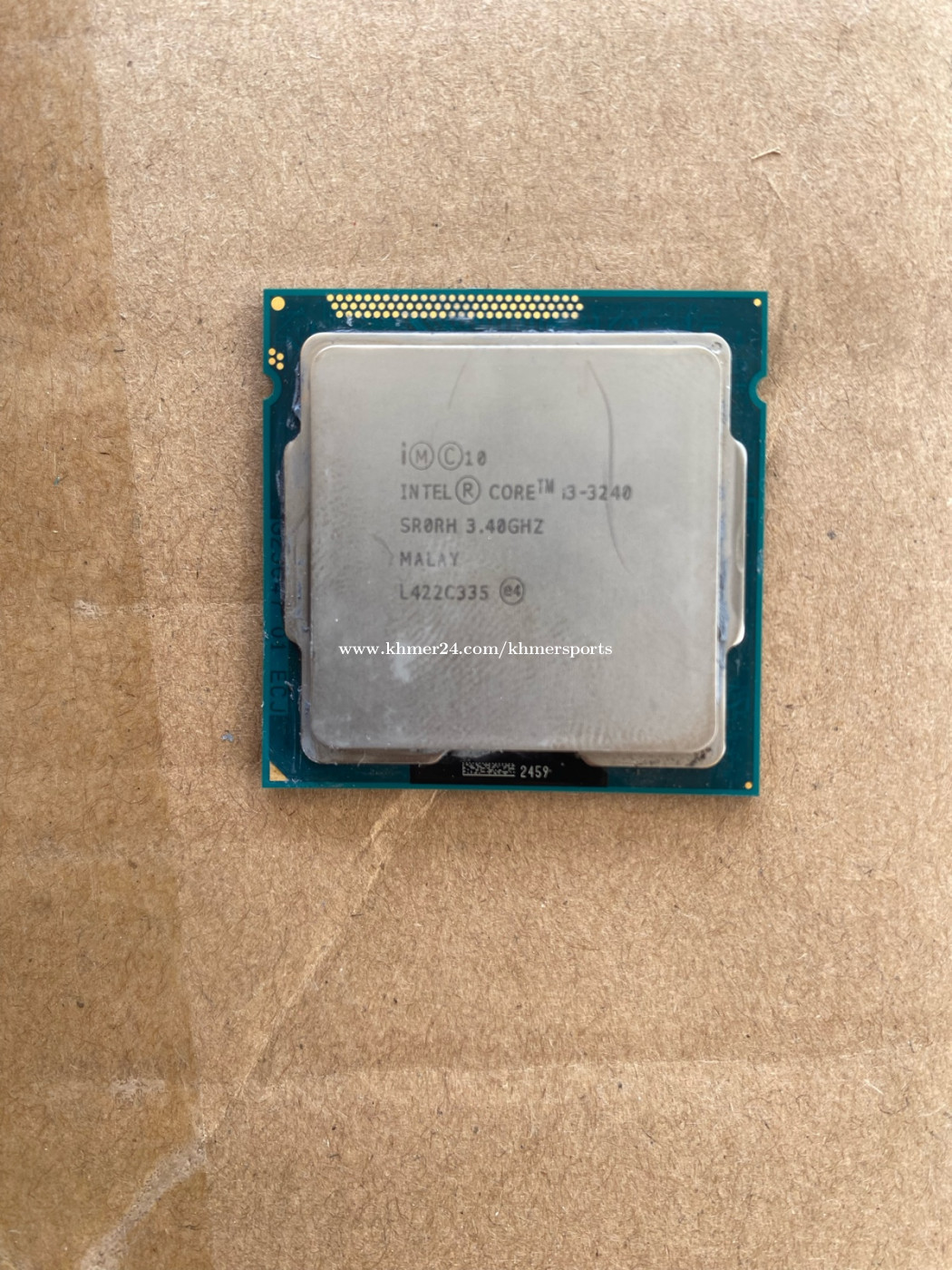 Intel Core i3-3240 3.40GHz 引っかい CPU