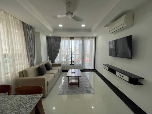 Doun Penh | Service apartment 1 bedroom for rent near Royal Palace