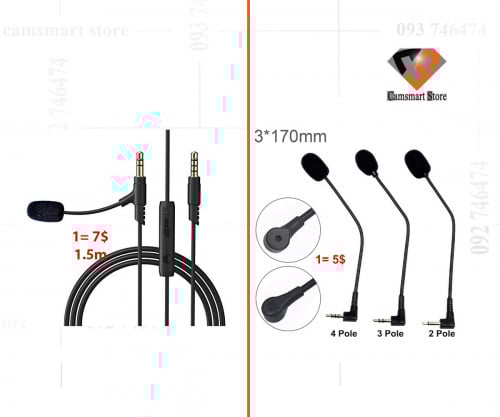 Mini 3.5mm Mic 90 Angle Bending Folding Metal Hose Capacitor Microphone Mobile Phone Notebook