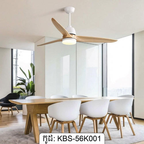 កង្ហារពិដានមានភ្លើង - Ceiling Decor fan with Light