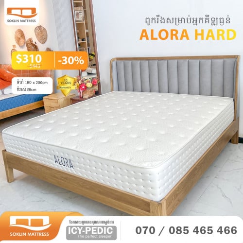 ពូករឺស័រខ្ចប់ម៉ាក Alora hard
