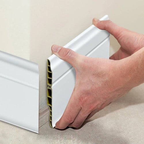 PVC Skirting - ជ្រីជើងជញ្ជាំង 7cmx2.4mx8mm