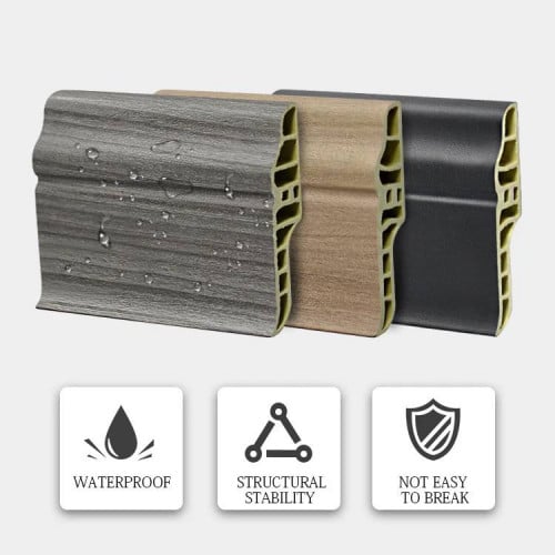 PVC Skirting - ជ្រីជើងជញ្ជាំង 7cmx2.4mx8mm