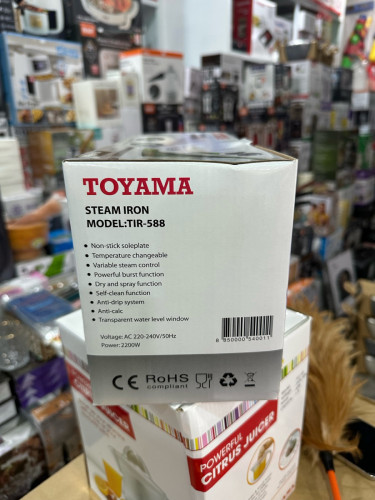 TOYAMA Steam Iron 2200W