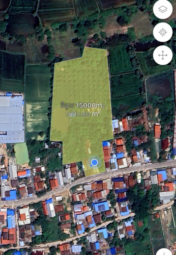 Land for Rent good for resort $1/m2 ចរចា​