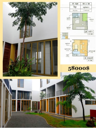 Villa at Borey Bakong Village (Krong Siem Reap) - negotiable