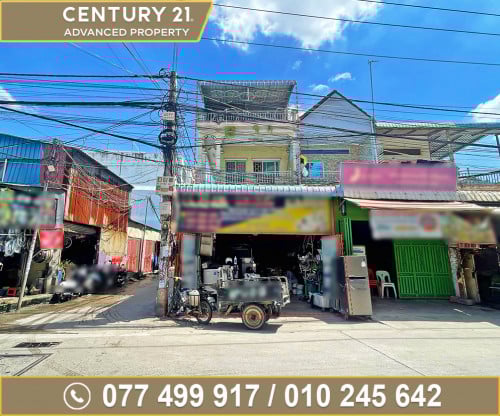 🏘 ផ្ទះល្វែង (កែង) នៅជិតសាលាសង្កាត់ស្ទឹងមានជ័យ2 ខណ្ឌមានជ័យ ត្រូវការលក់បន្ទាន់ខ្លាំង