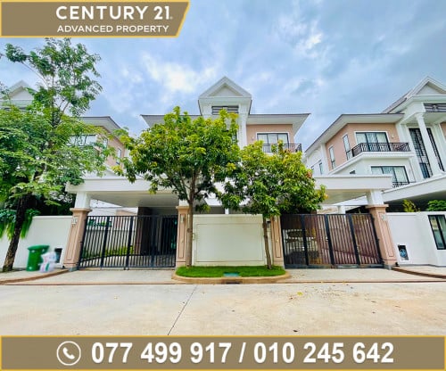 🏘 វីឡាភ្លោះ (Twin-A) ក្នុងបុរី ប៉េងហួត60ម ត្រូវការលក់បន្ទាន់ខ្លាំង (កូដ: A05-005646)