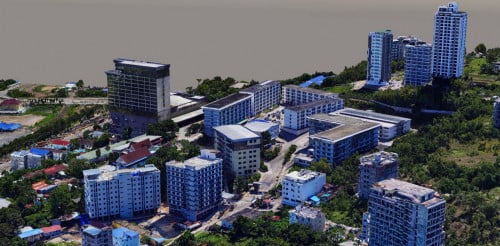 3D modelling for a whole city with DJI M350RTK