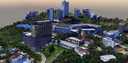 3D modelling for a whole city with DJI M350RTK