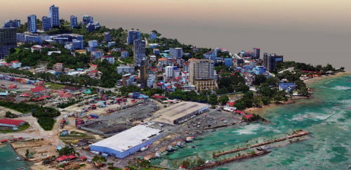3D modelling for a whole city with DJI M350RTK