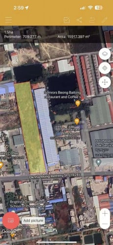 Land for Rent @ Street 1928, Mong Reththy Blvd.（Boeung Baitong Market）