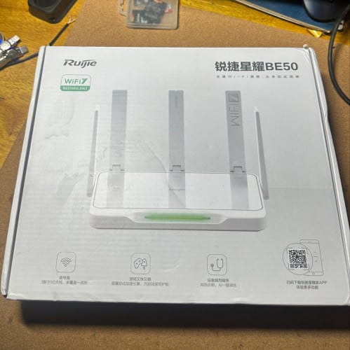 Ruijie Snow Leopard Xingyao BE50 Router WiFi 7 Gigabit Wireless Dual Band 5100M