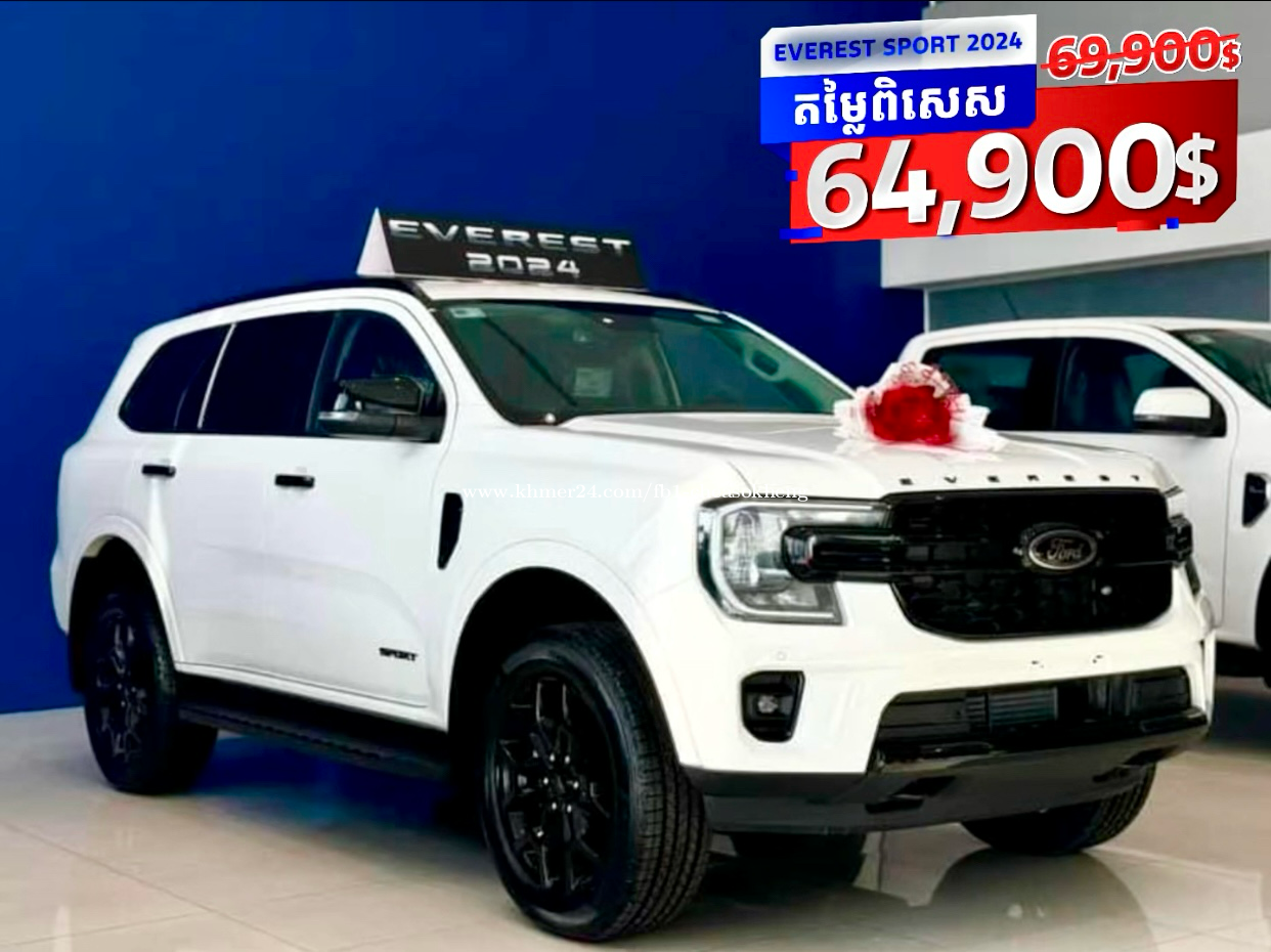 Ford Everest Sport 2024 price 64900 in Boeng Trabaek, Chamkar Mon