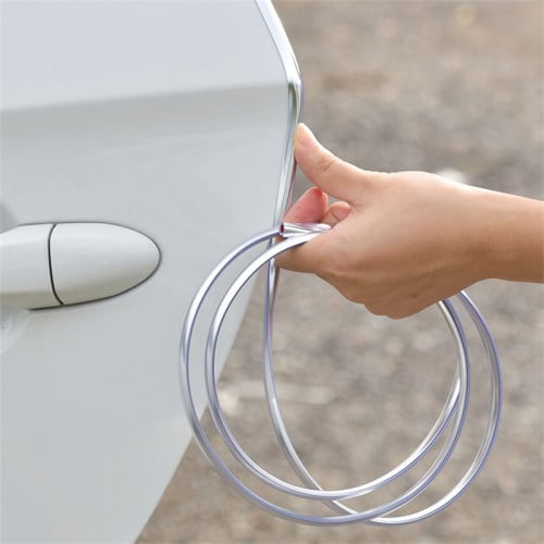 ស៊ុមបិតការពារទ្វាររថយន្ត U Shape PVC Plastic Strips Flexible Edge Guard Car Doors and Interior 5m