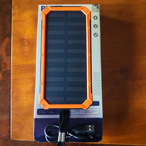 Waterproof solar power bank 20000mah