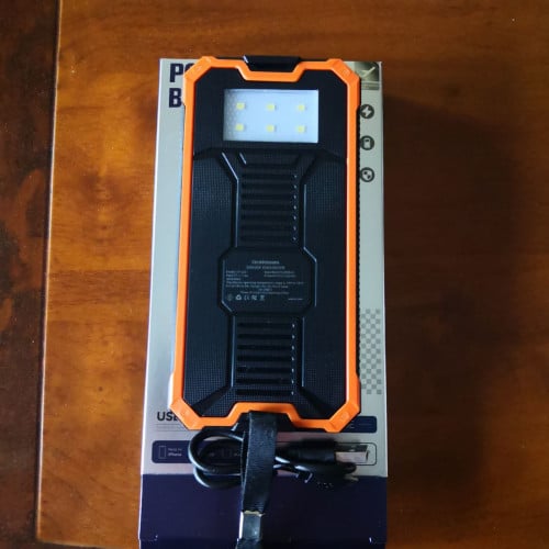 Waterproof solar power bank 20000mah