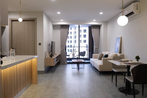 1BR Serice Apt For Rent- Toul Kork- High Floor