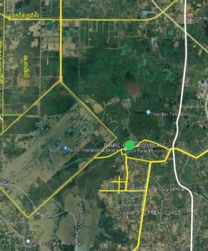 029: ដីផ្លូវមេ 2,354m2. ជិតព្រលានយន្តហោះ