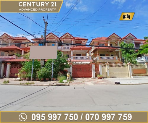 🏘វីឡាទោល (Single Villa) ក្នុងបុរី ពិភពថ្មី​សំរោងអណ្តែត ត្រូវការលក់បន្ទាន់ខ្លាំង