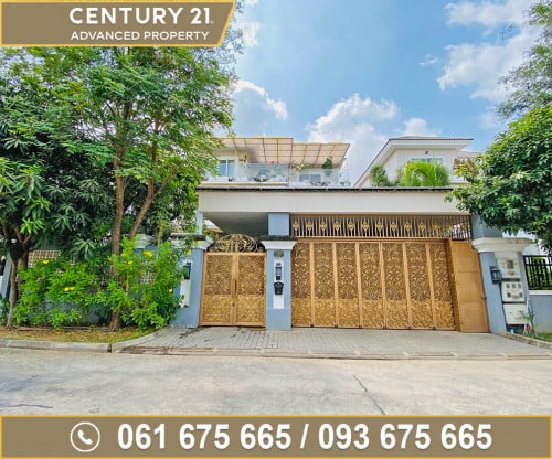 វីឡាម៉ូឌែន (Villa Modern) ក្នុងបុរី អង្គរភ្នំពេញ 2 ជិតផ្សារទំនើប អុីអន2 ត្រូវការលក់បន្ទាន់ខ្លាំង