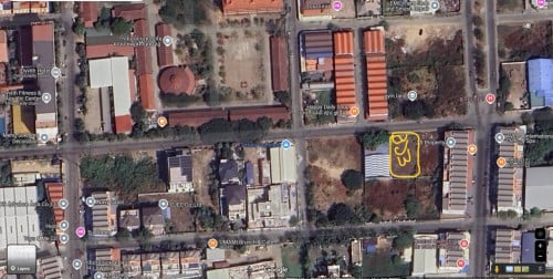 ដីជួល ឬលក់! ស្ថិតក្នុងទីប្រជុំជន ក្បែរផ្សារម៉ាក្រូ ផ្សារអុីអនសែនសុខ!