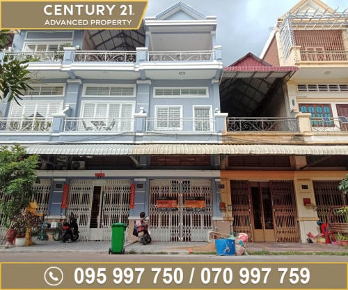 🏡ផ្ទះល្វែង ក្នុងបុរី ពិភពថ្មីឈូកមាស ត្រូវការលក់បន្ទាន់ខ្លាំង