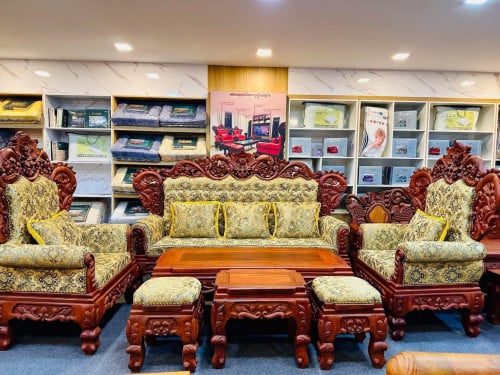 សាឡុងកិបពូក ឈើប្រណិតស្អាតទាន់សម័យ