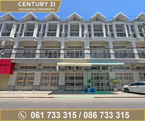 🏘 ផ្ទះអាជីវកម្ម (SH) ក្នុងបុរី ភ្នំពេញថ្មីគ្រីស្តាល់ផាក ត្រូវការលក់បន្ទាន់ខ្លាំង